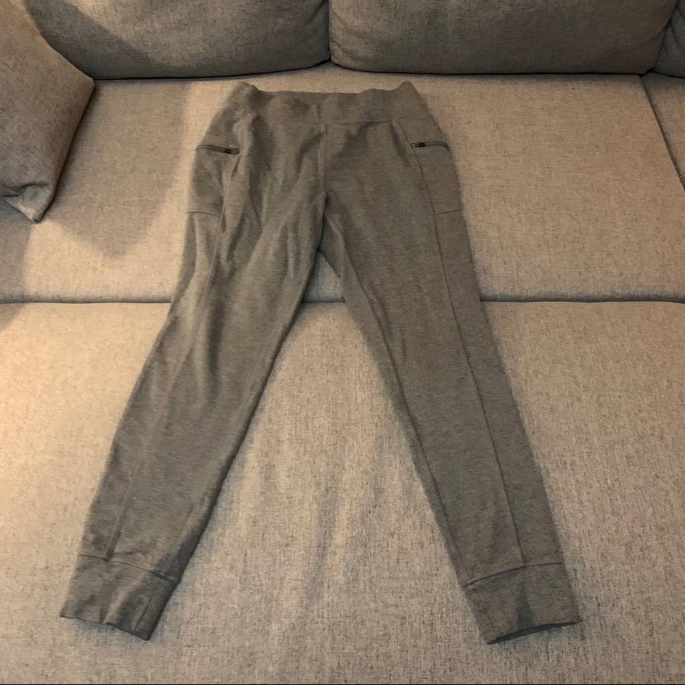 Gray joggers